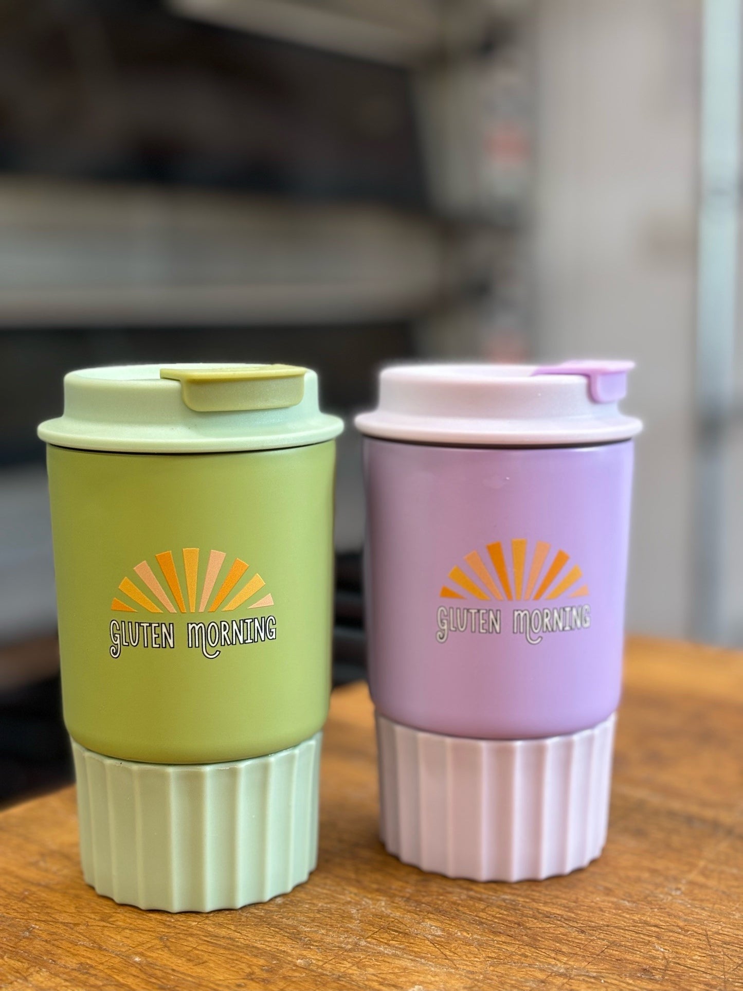 Gluten morning thermal coffee cups
