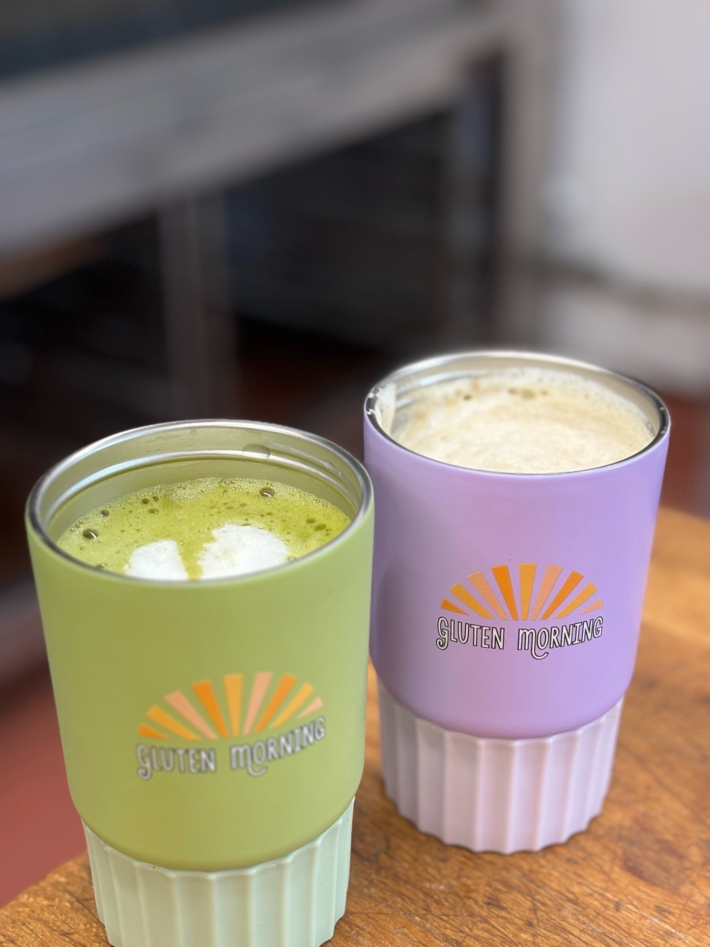 Gluten morning thermal coffee cups